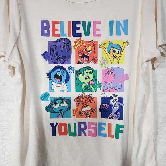 Inside out 2 '' Believe in Yourself'' Women's shirt size XL - Picture 7 of 7